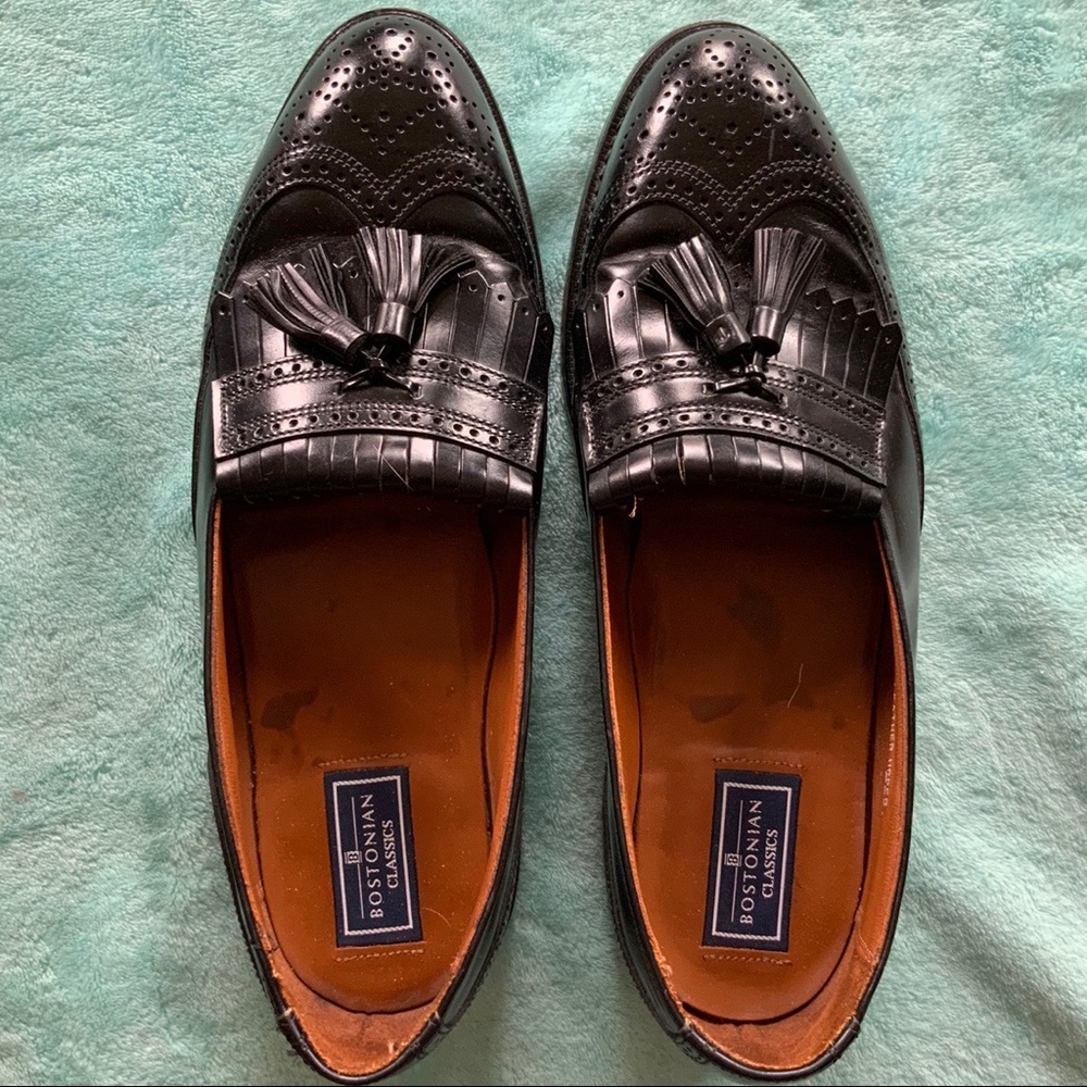 Bostonian Classics Leather Grandpa Loafers